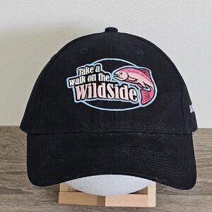 Take a Walk on the Wild Side Logo Safeway Hat Cap Adjustable Strap Black Basebal